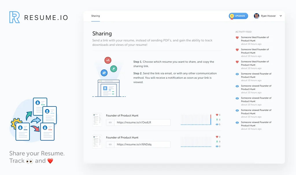 Resume Io screenshot 3 of 7