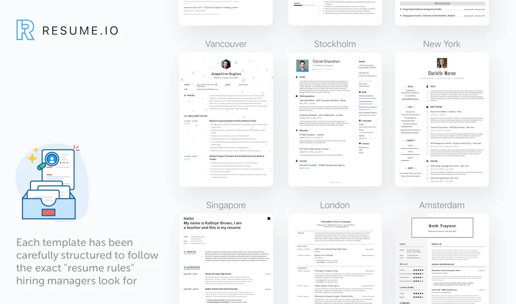 Resume Io screenshot 4 of 7