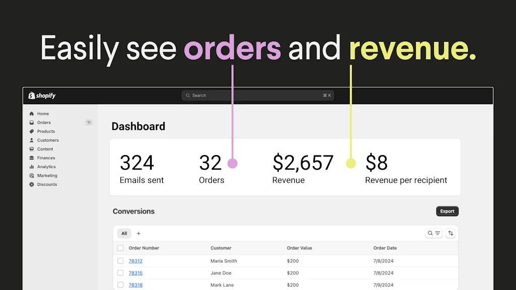 Retain AI: Winback emails  screenshot 3 of 3