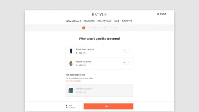 Returns Center screenshot 5 of 9