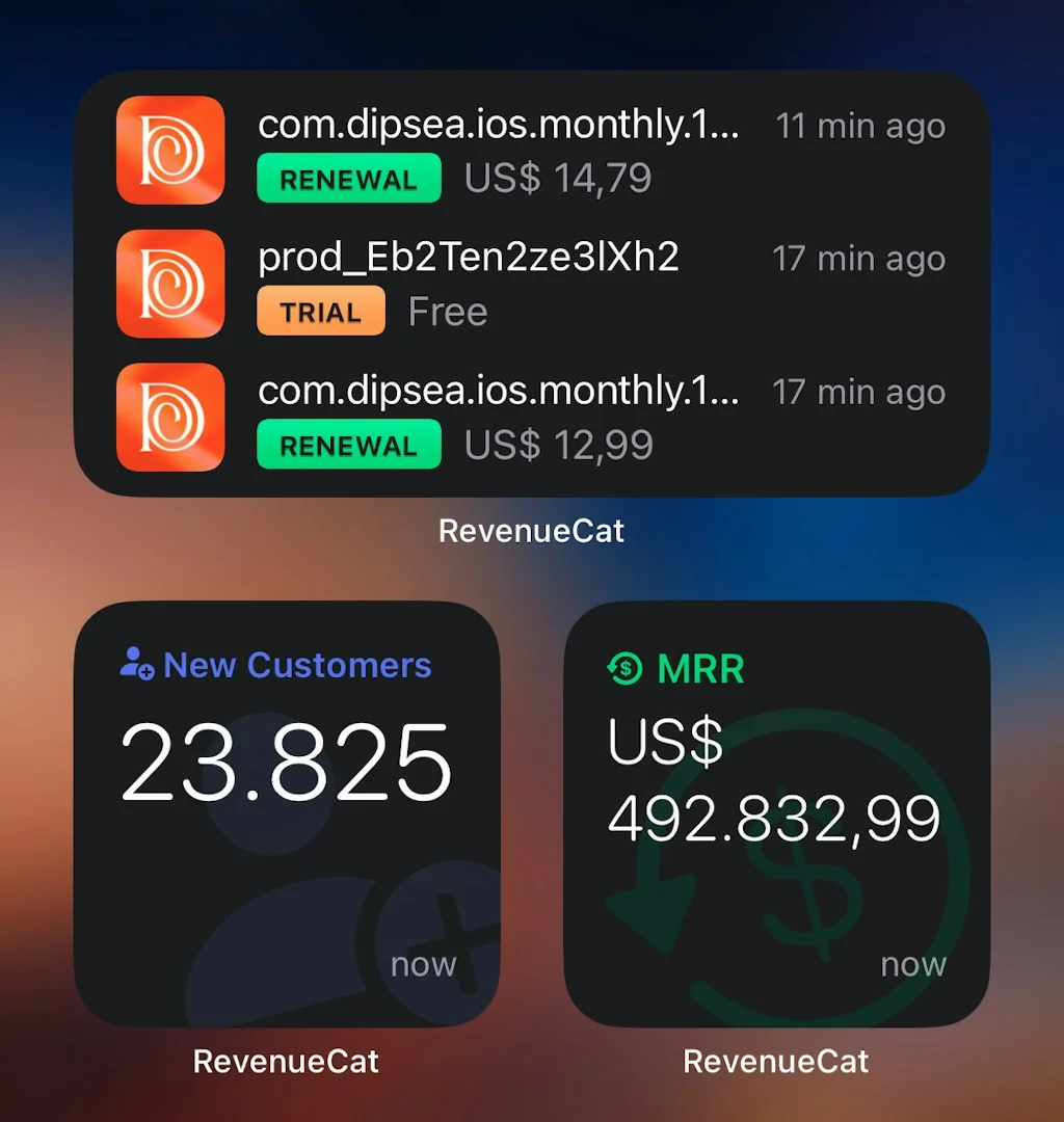 RevenueCat official iPhone App screenshot 3 of 5