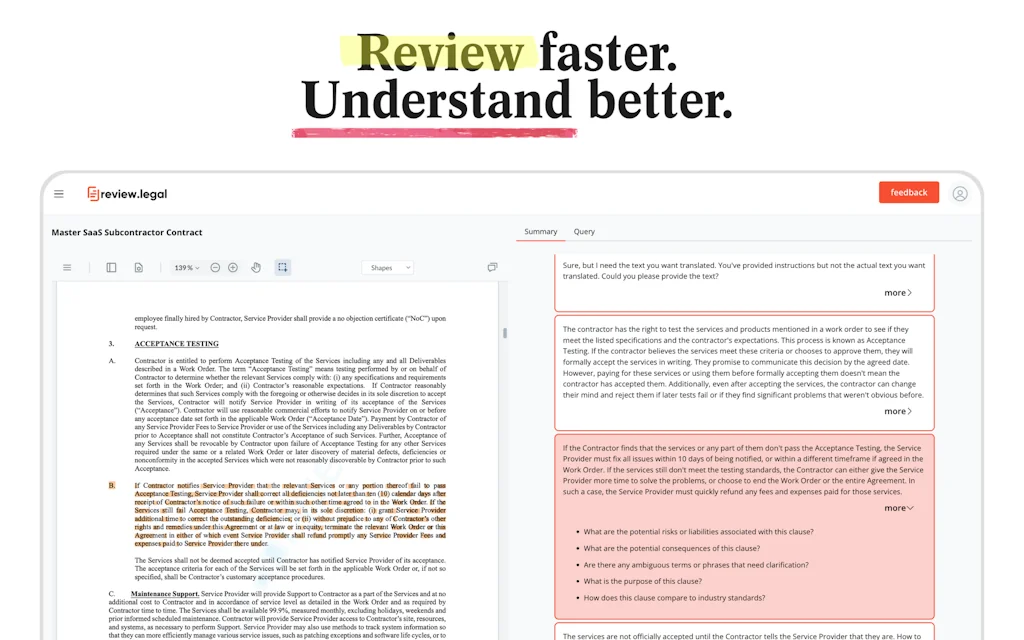 review.legal screenshot 1 of 5