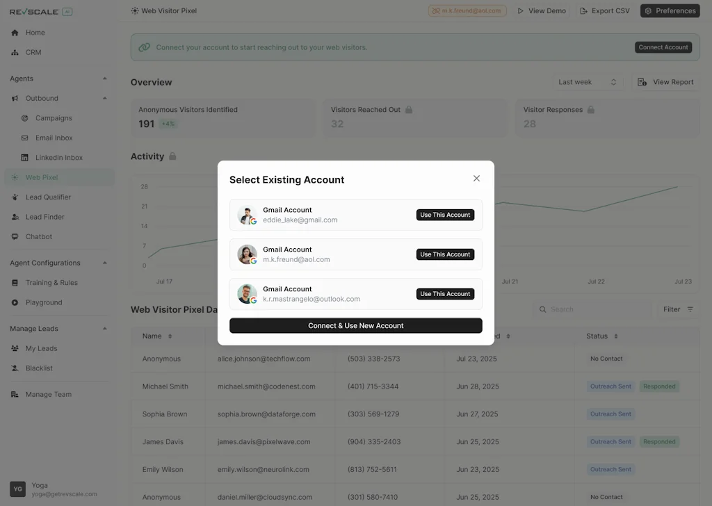Revscale - Outbound AI Agent screenshot 2 of 3