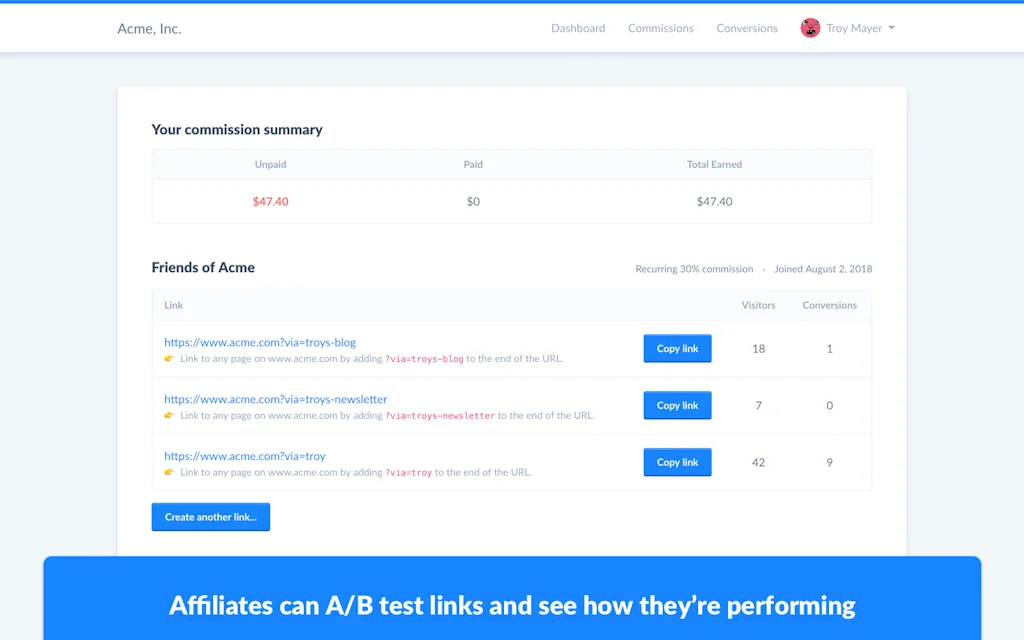 Rewardful screenshot 5 of 7