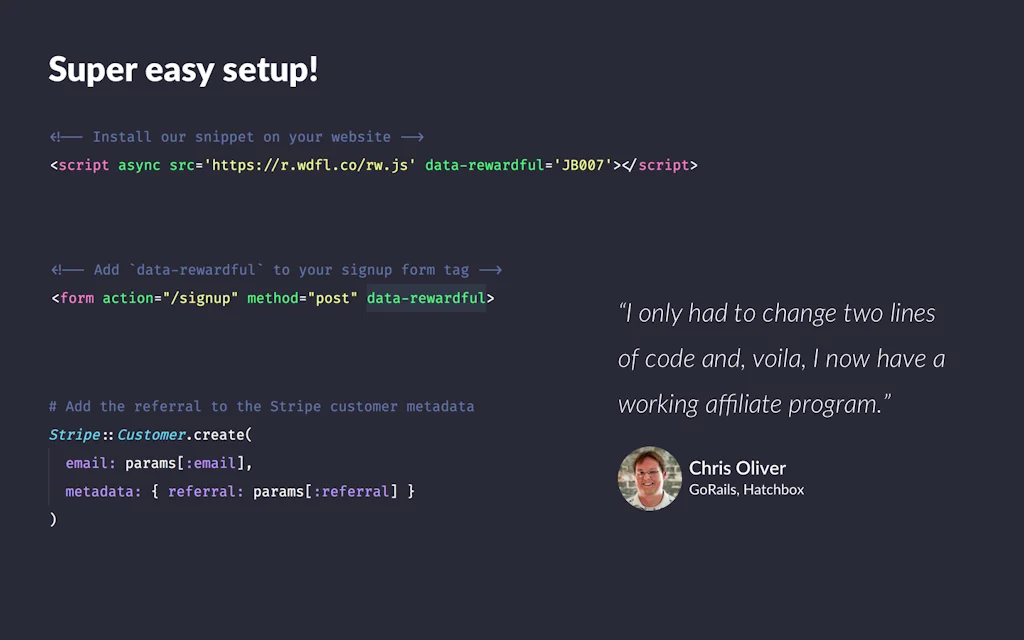 Rewardful screenshot 7 of 7