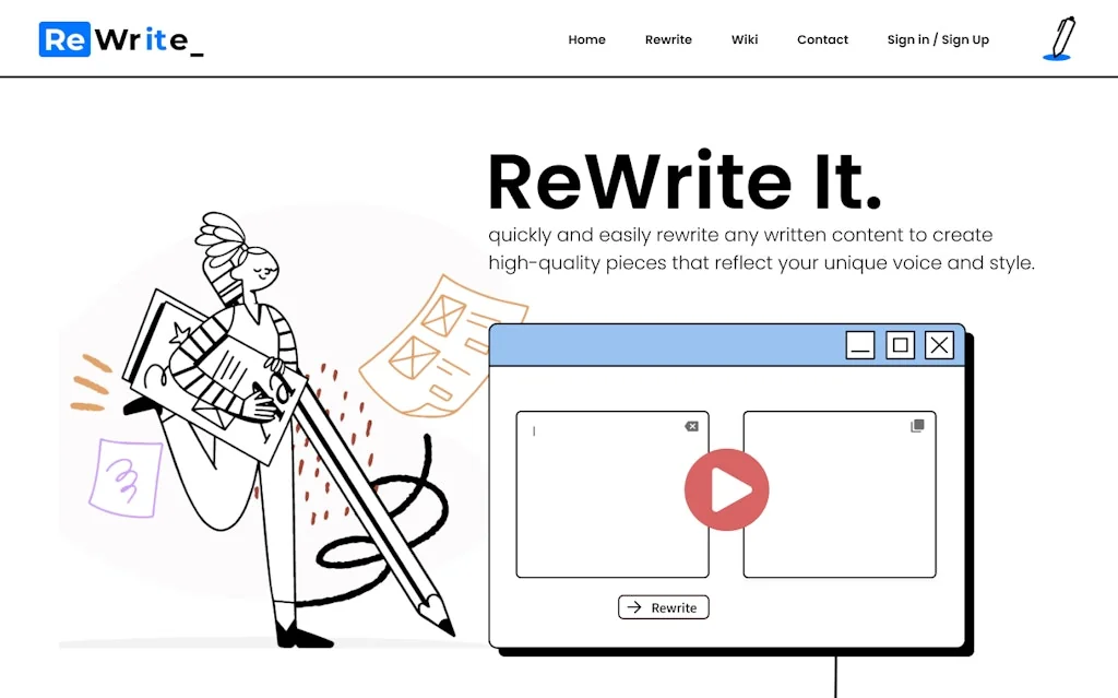 ReWriteIt AI screenshot 2 of 3