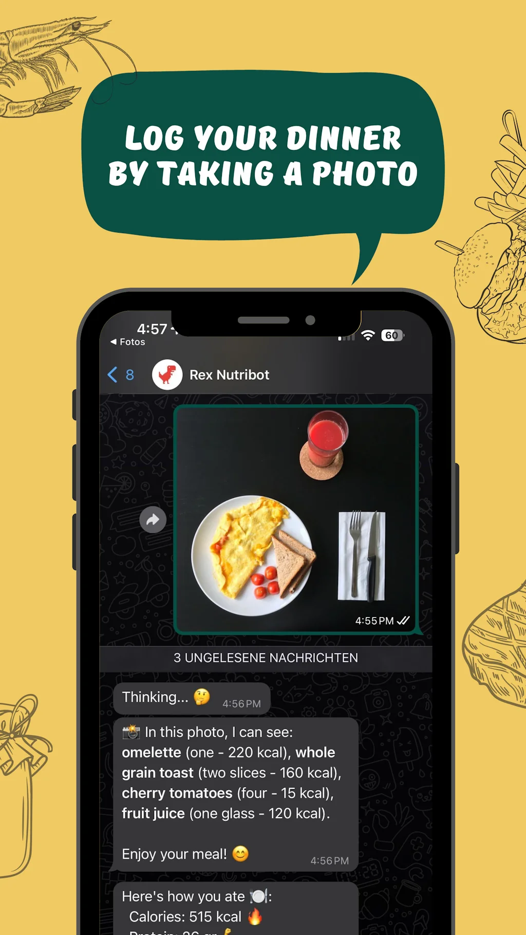 Rex Nutribot screenshot 3 of 5