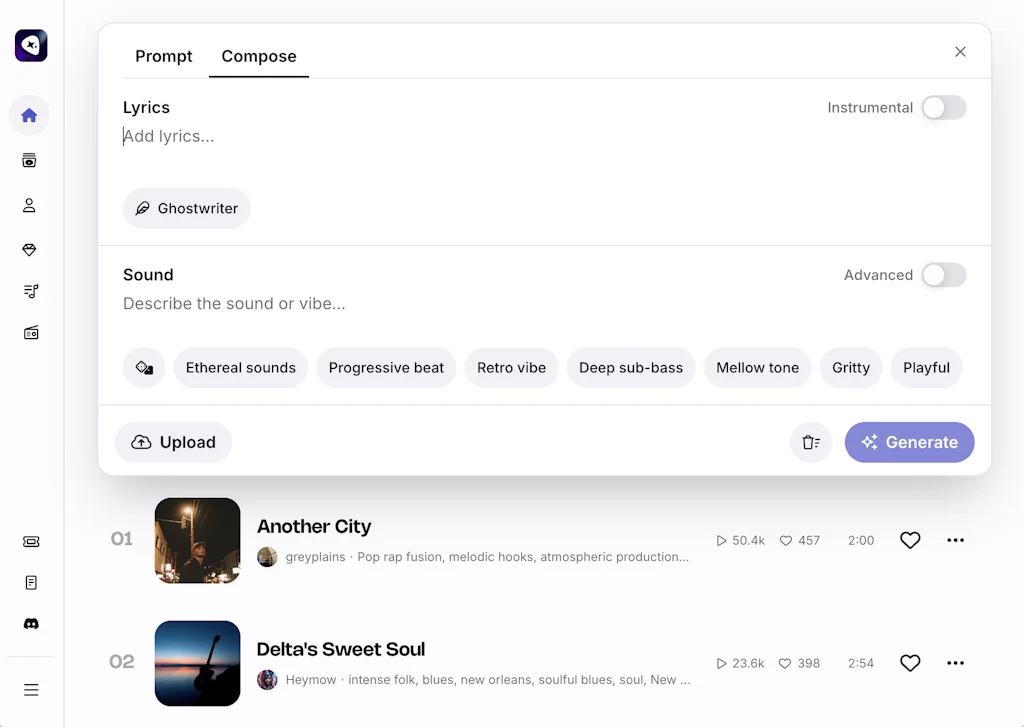 Riffusion screenshot 3 of 4