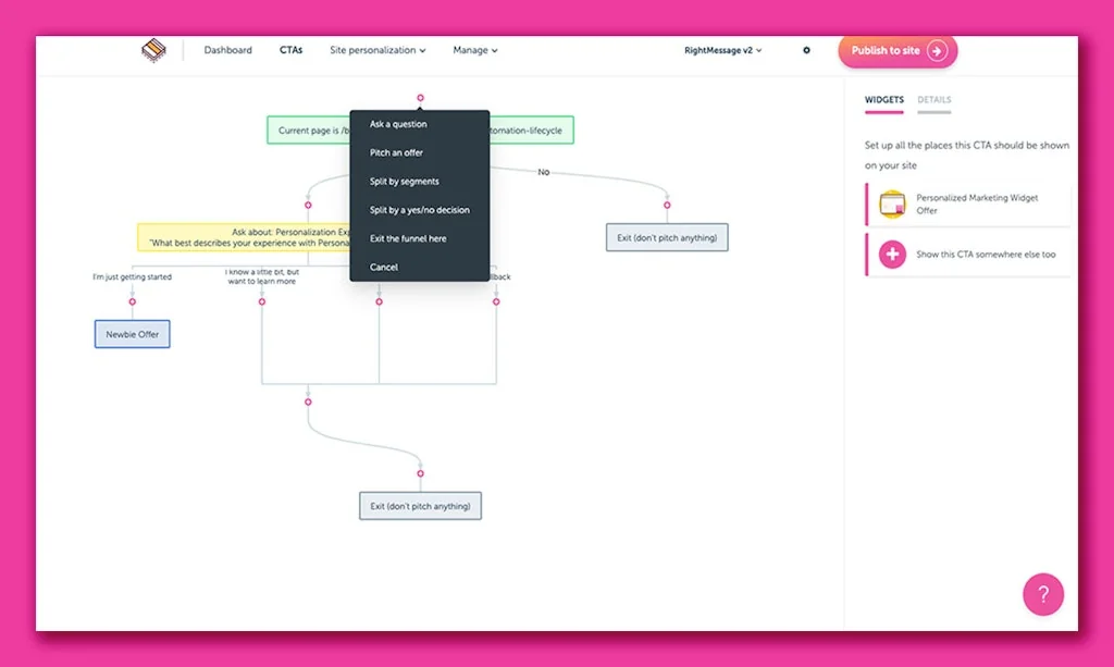 RightMessage screenshot 3 of 7