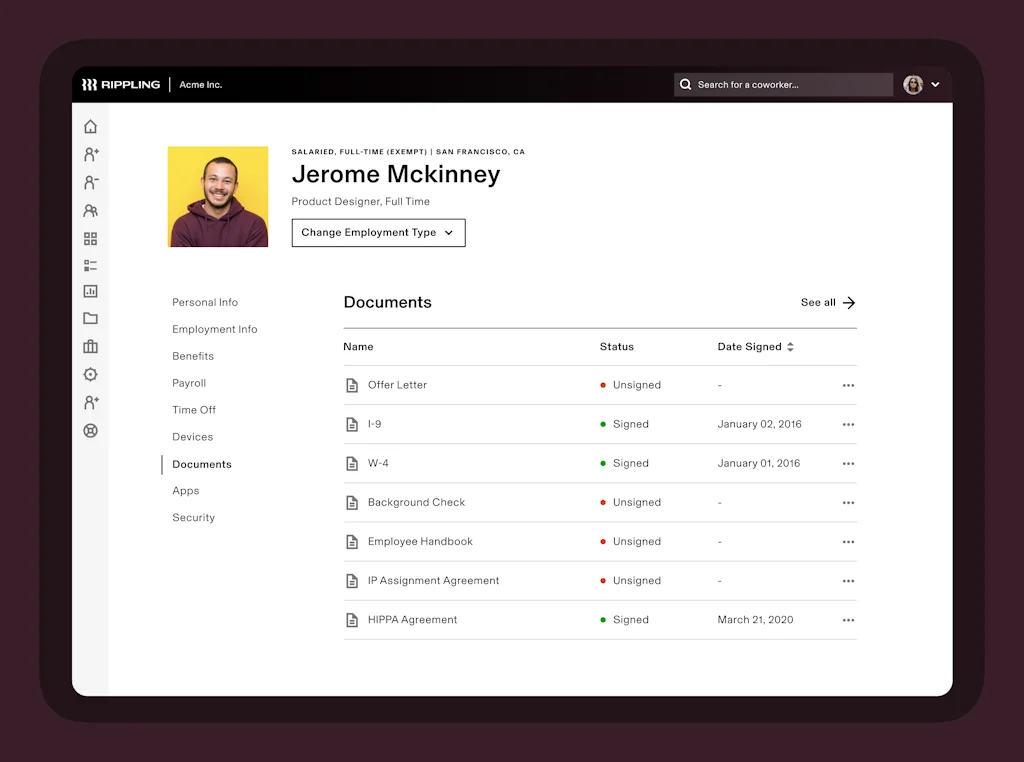 Rippling screenshot 5 of 6