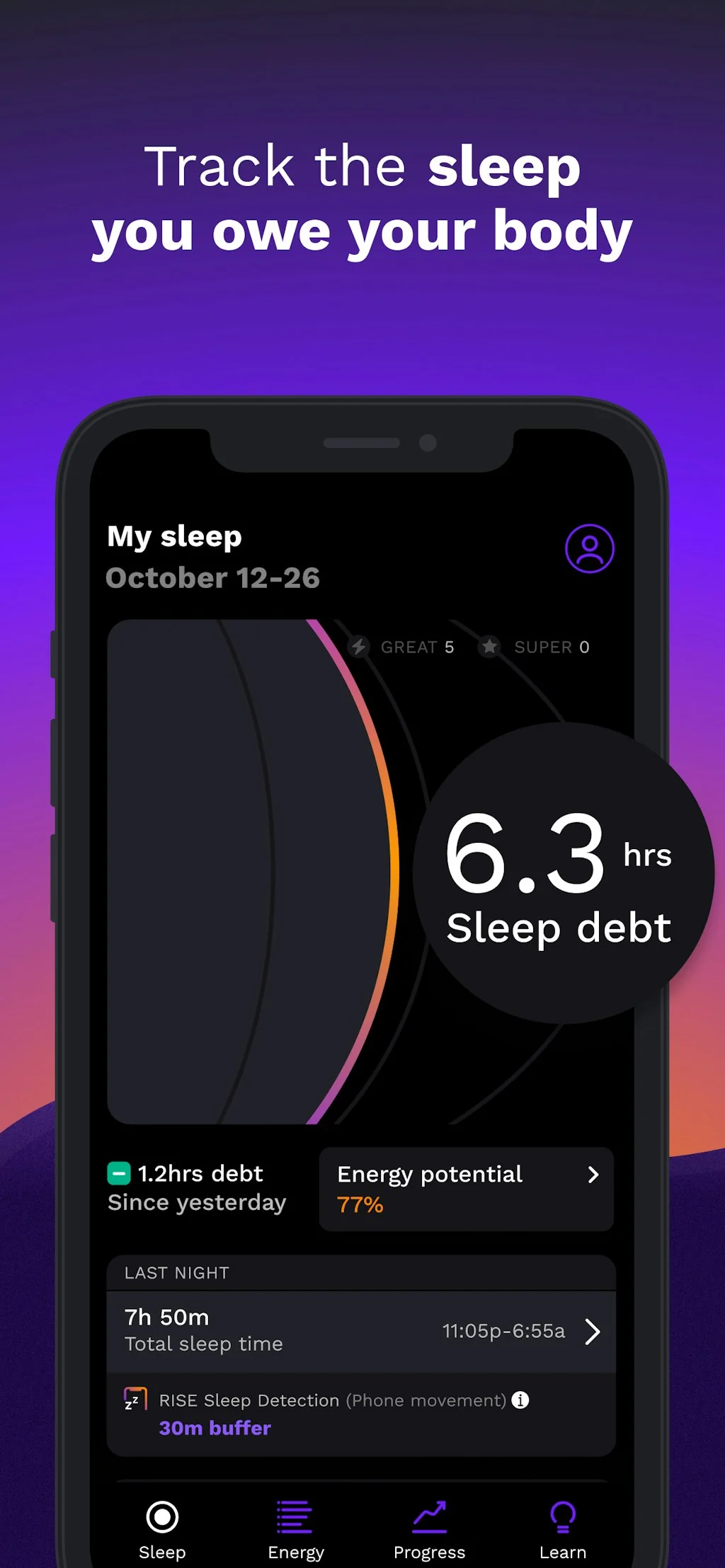 RISE by Rise Science screenshot 2 of 3