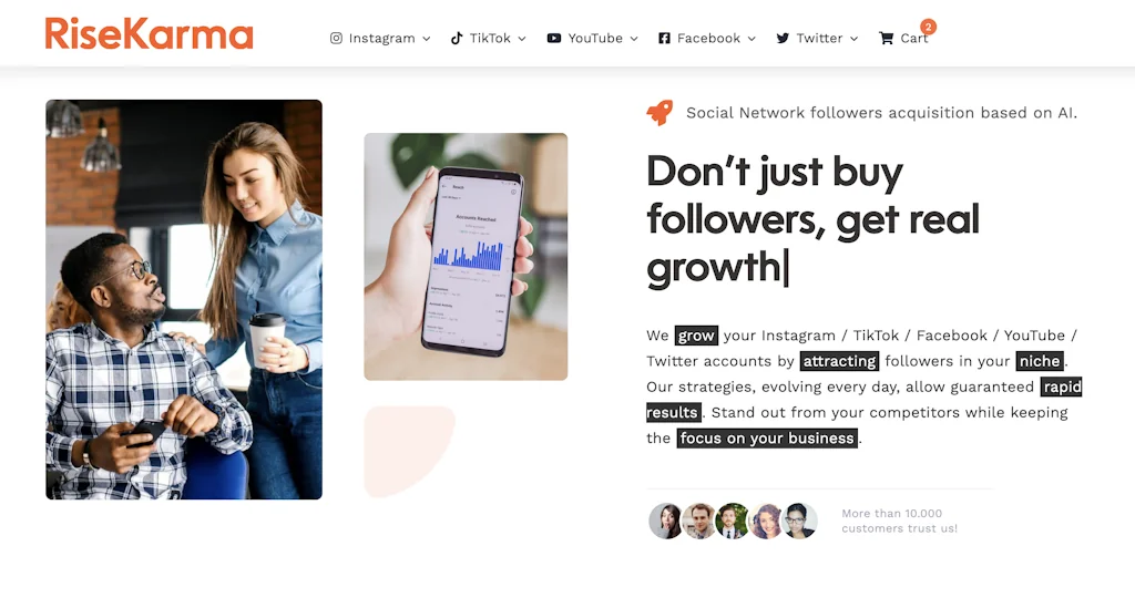 RiseKarma screenshot 1 of 1