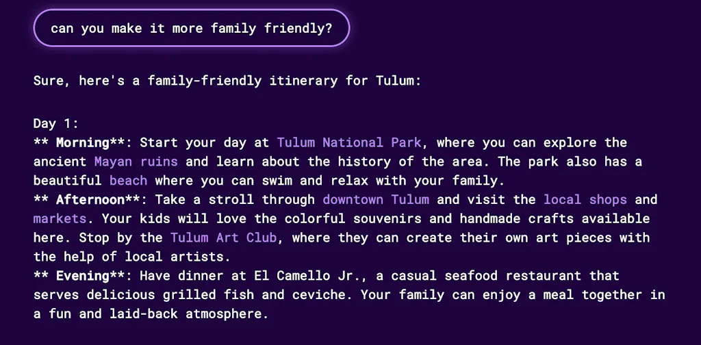 RoamAround.io, ChatGPT travel planner screenshot 4 of 5