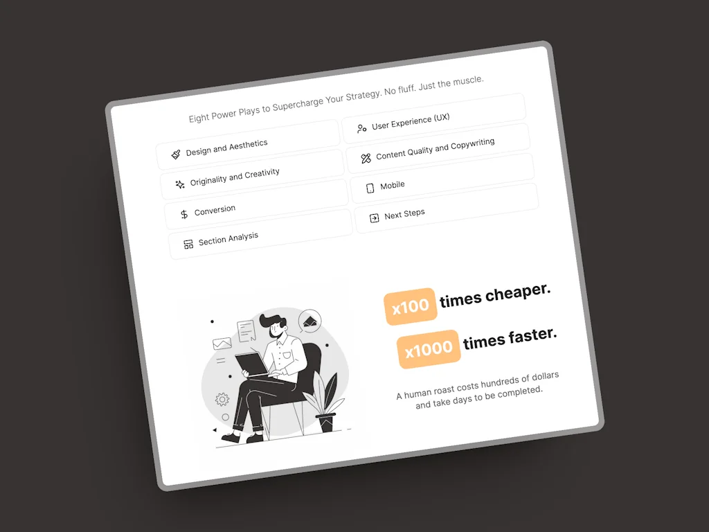 Roast My Web screenshot 3 of 3