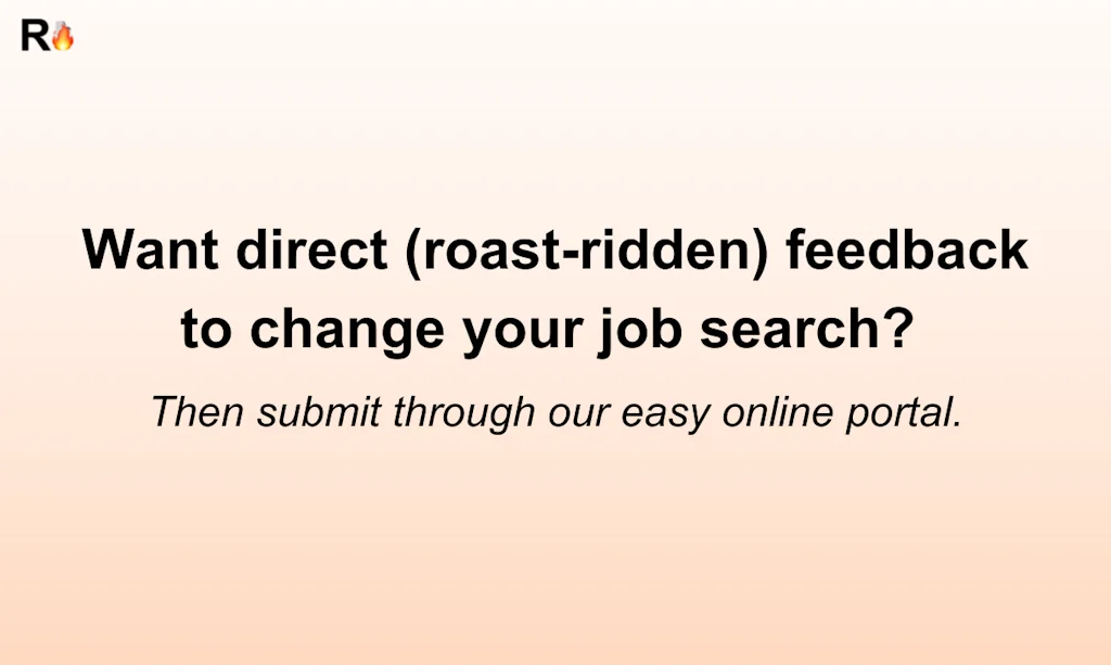 Roasted Resume screenshot 3 of 5