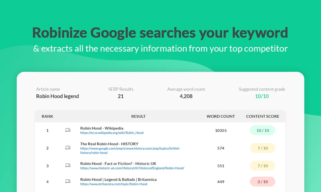 Robinize screenshot 3 of 7
