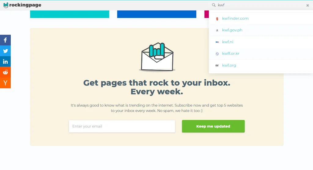 RockingPage screenshot 1 of 3