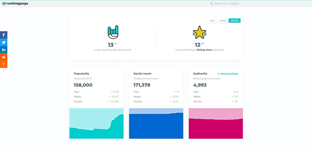 RockingPage screenshot 2 of 3