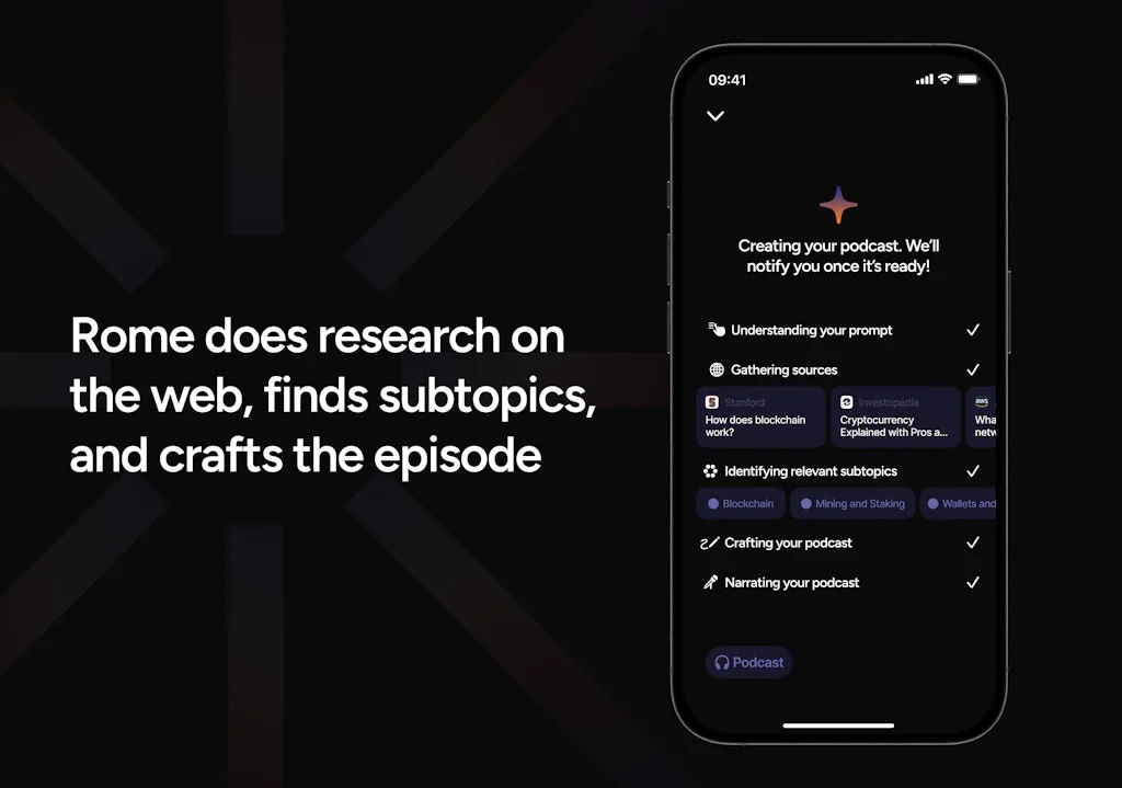 Rome AI screenshot 3 of 5