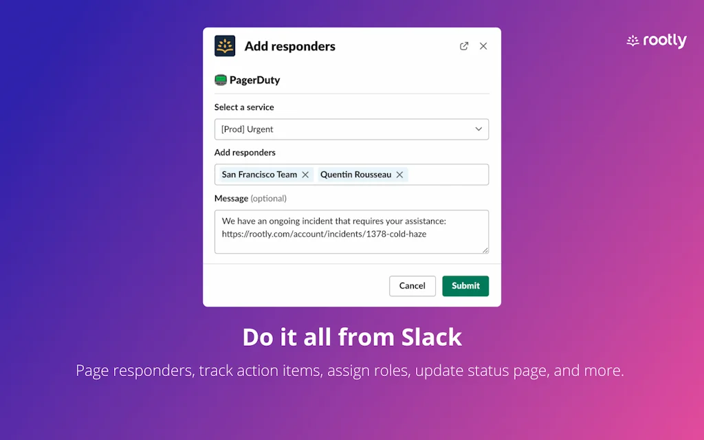 Rootly screenshot 3 of 5