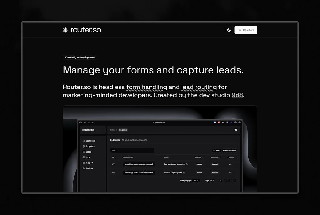 Router.so | Open Source Lead Router screenshot 3 of 4