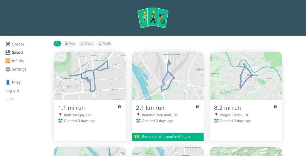 Routeshuffle screenshot 2 of 4