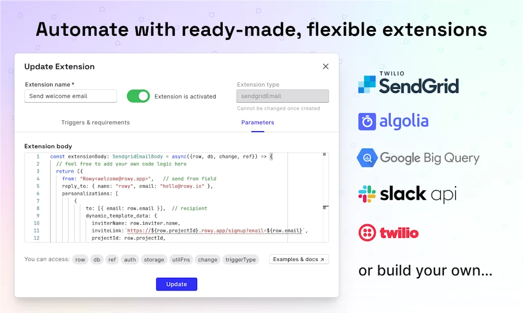 Rowy screenshot 3 of 7