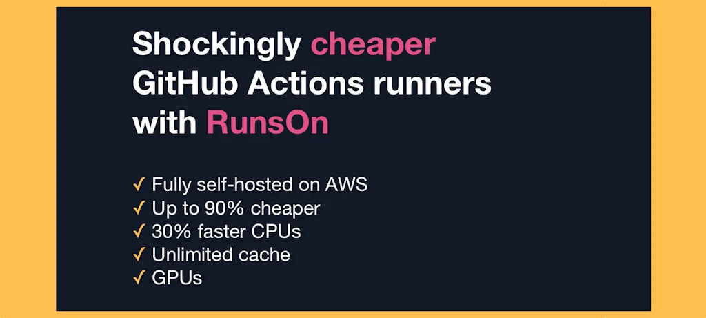 RunsOn screenshot 1 of 4