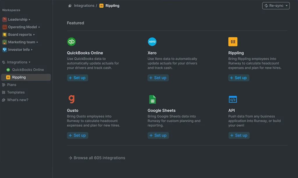 Runway Financial screenshot 3 of 6