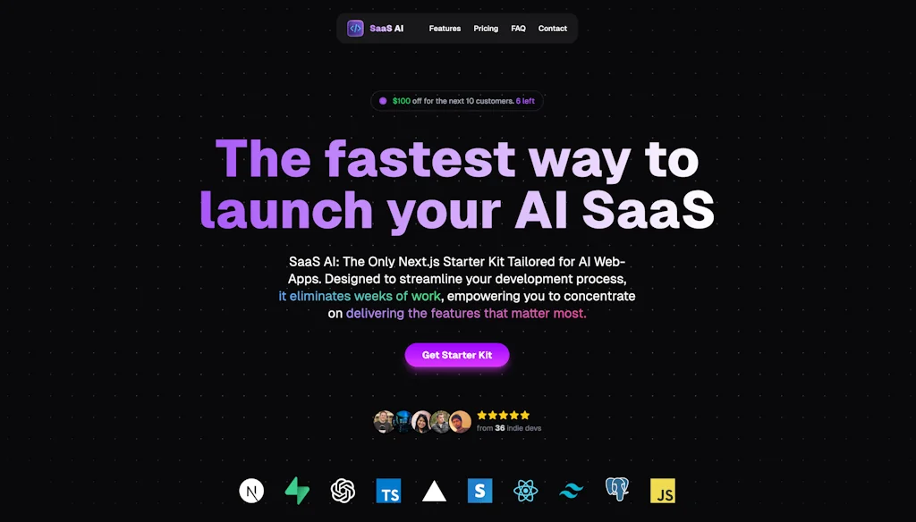 SaaS AI screenshot 1 of 3