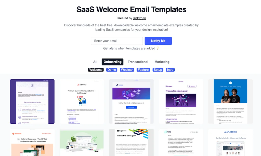 SaaS Email Templates screenshot 2 of 2