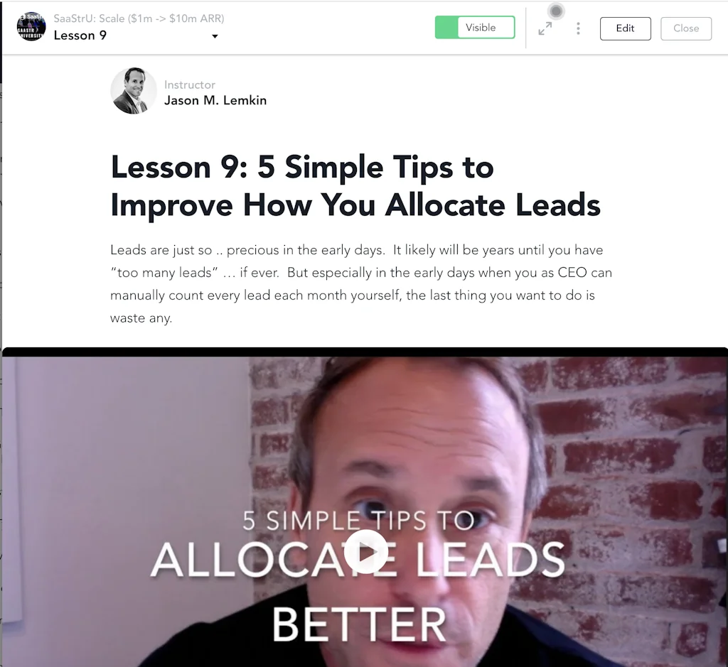 SaaStr University screenshot 5 of 6