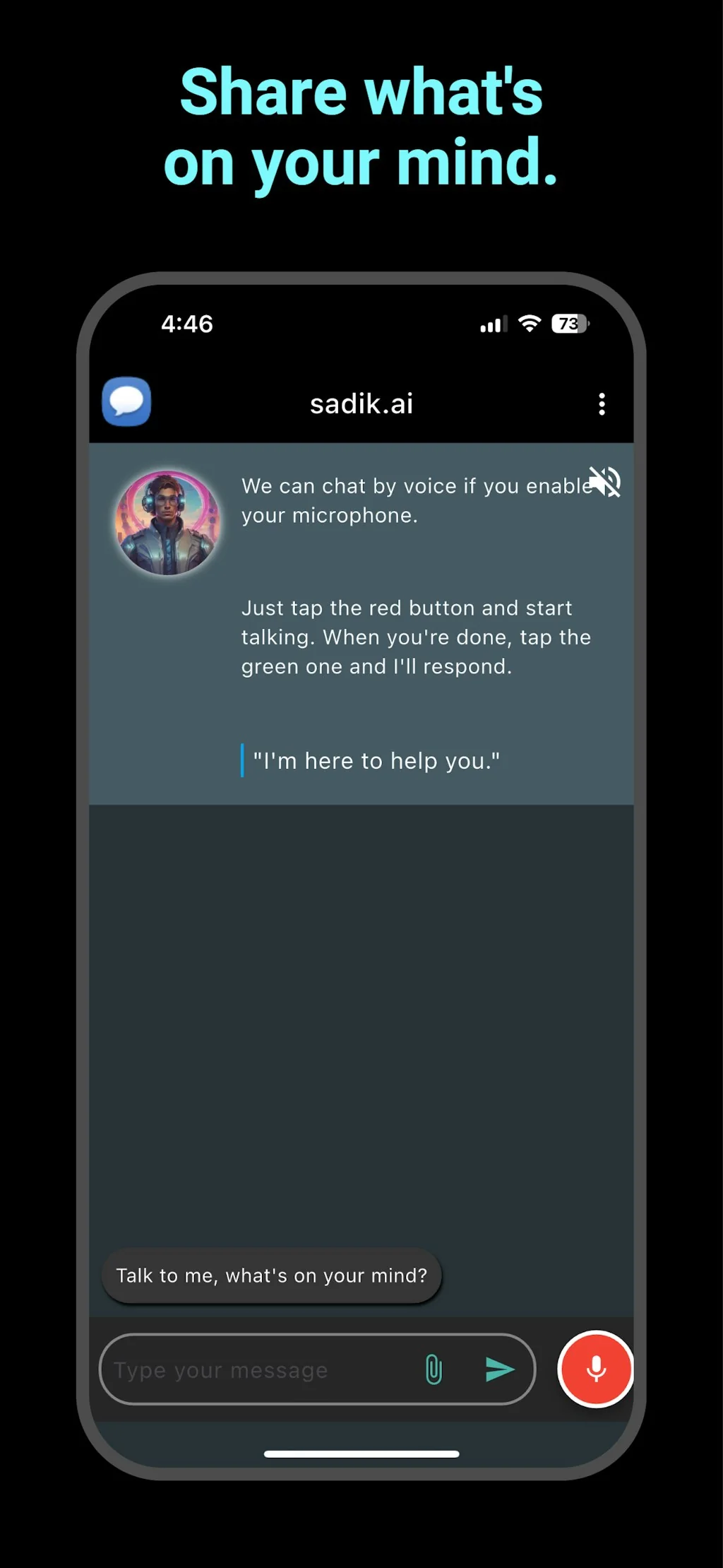 sadik.ai | Create Your Own Character screenshot 6 of 6