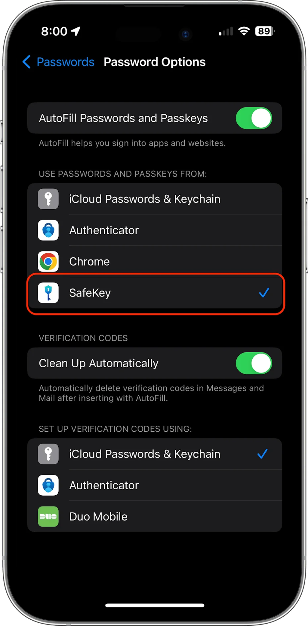SafeKey screenshot 5 of 9