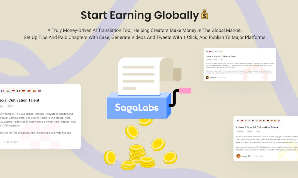 SagaLabs screenshot 4 of 4