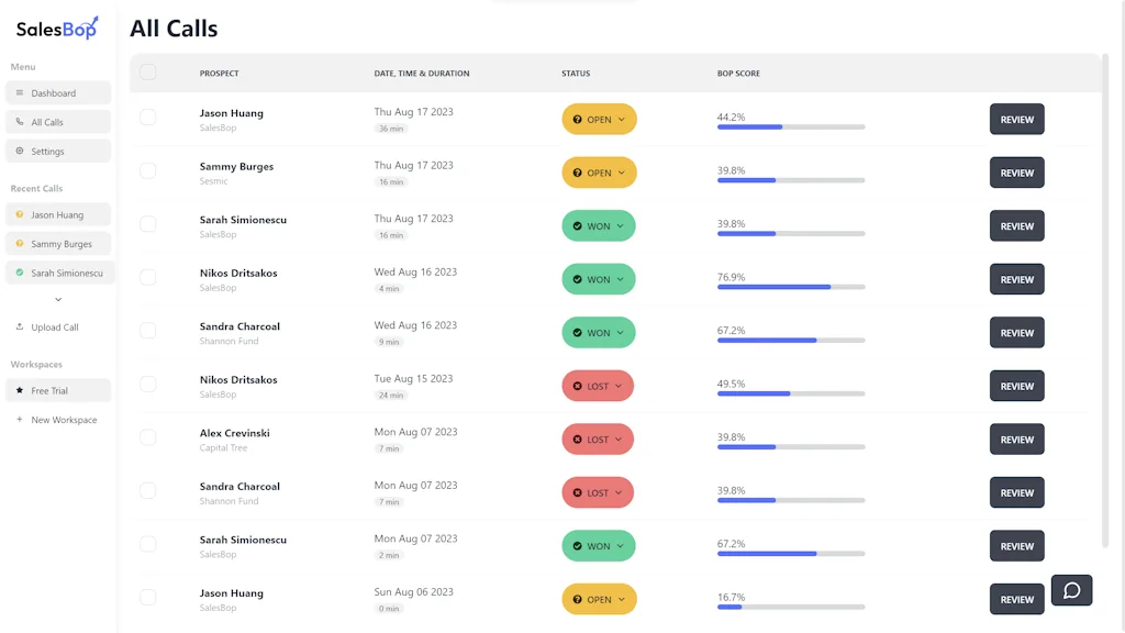 SalesBop screenshot 2 of 5