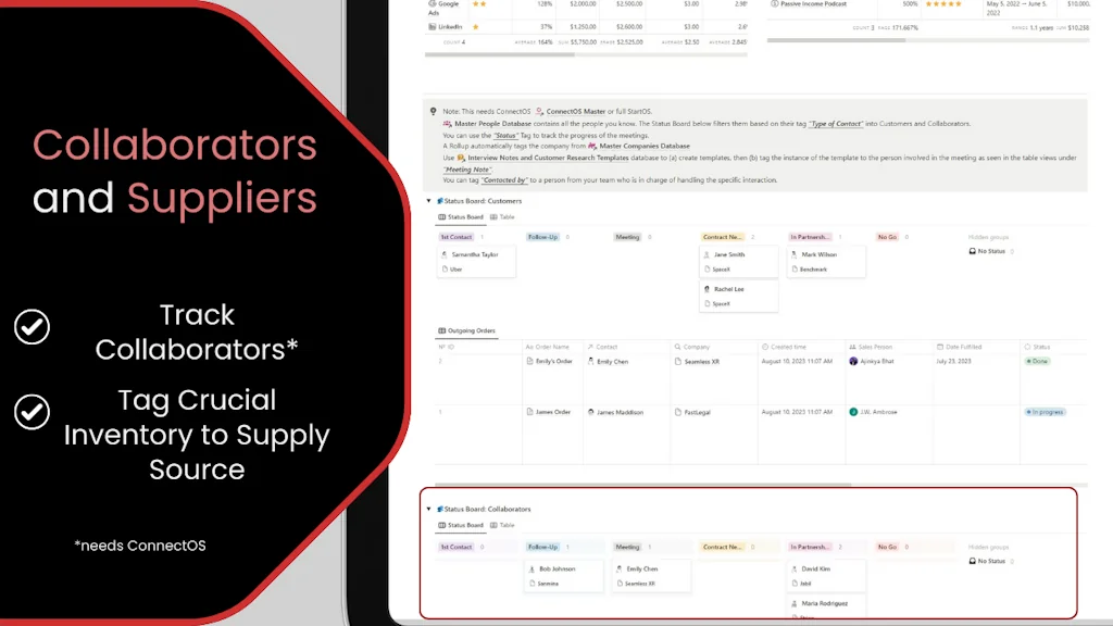 SalesOS: StartOS' Sales&Marketing System screenshot 7 of 8