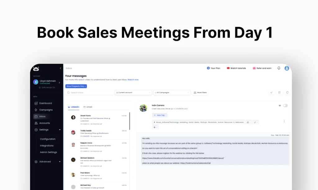 Salesrobot screenshot 3 of 7