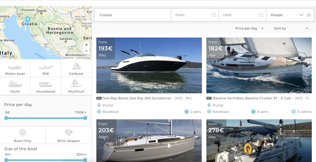 Samboat screenshot 1 of 3