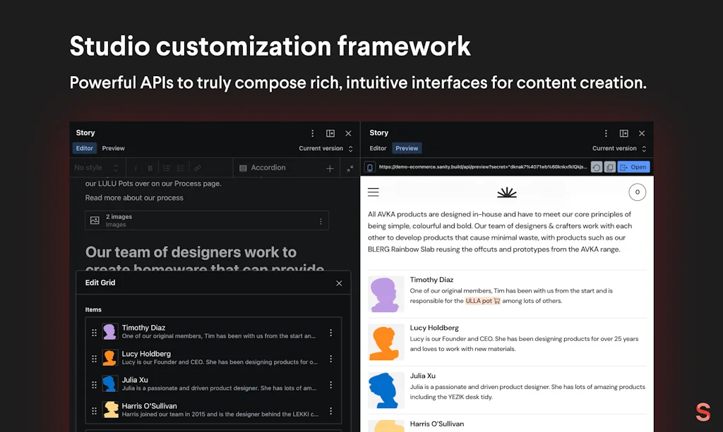 Sanity.io screenshot 3 of 7