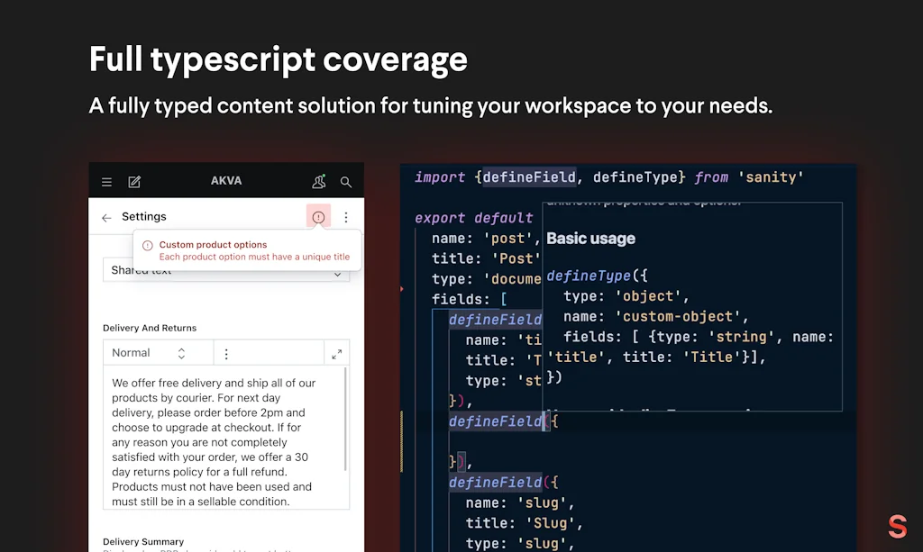 Sanity.io screenshot 6 of 7