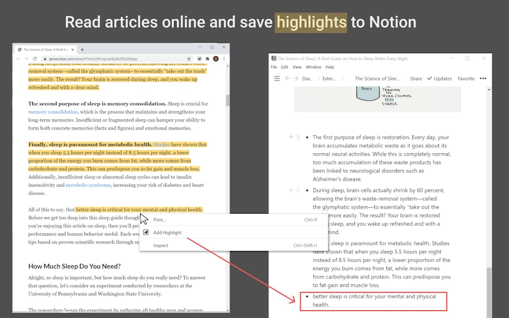 Save to Notion screenshot 3 of 4