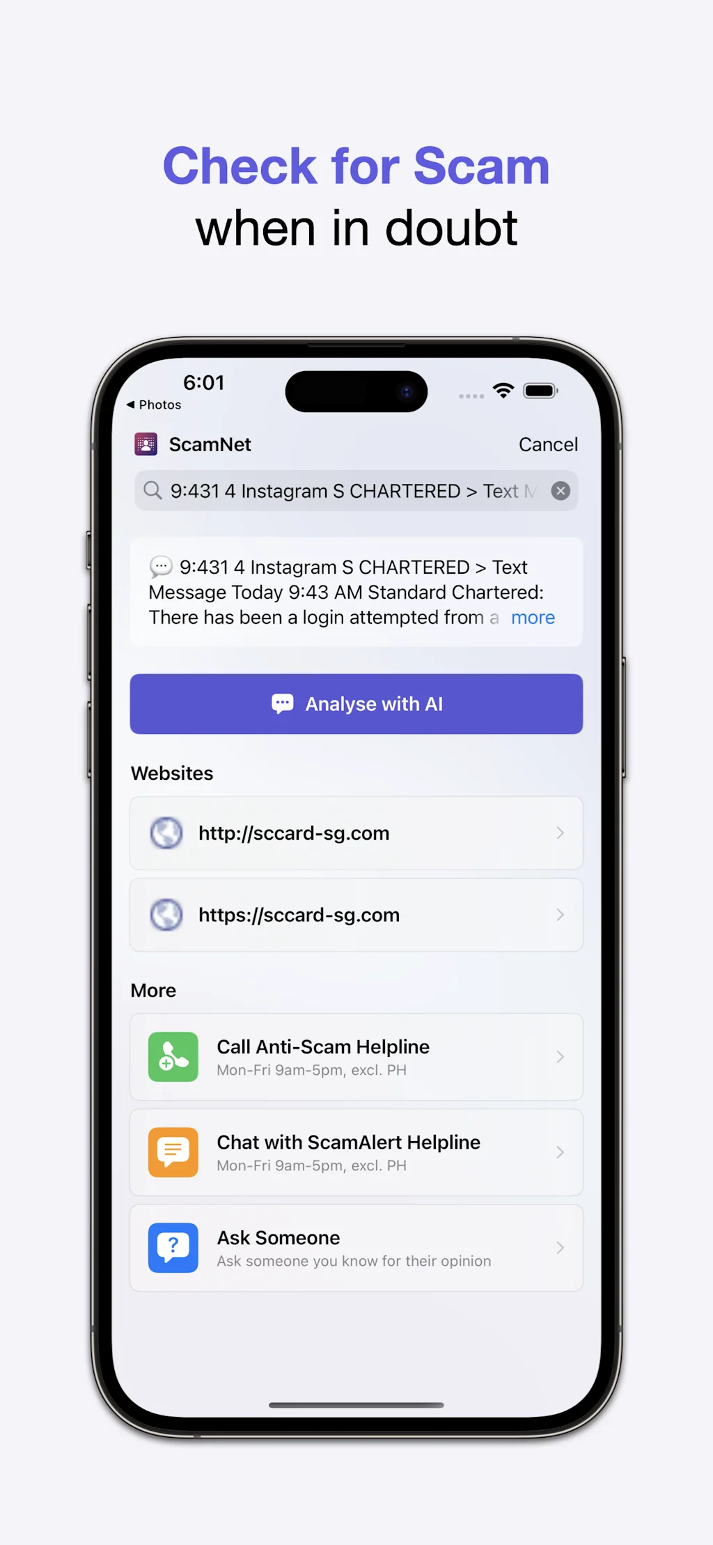 ScamNet: Anti-Scam App screenshot 6 of 8