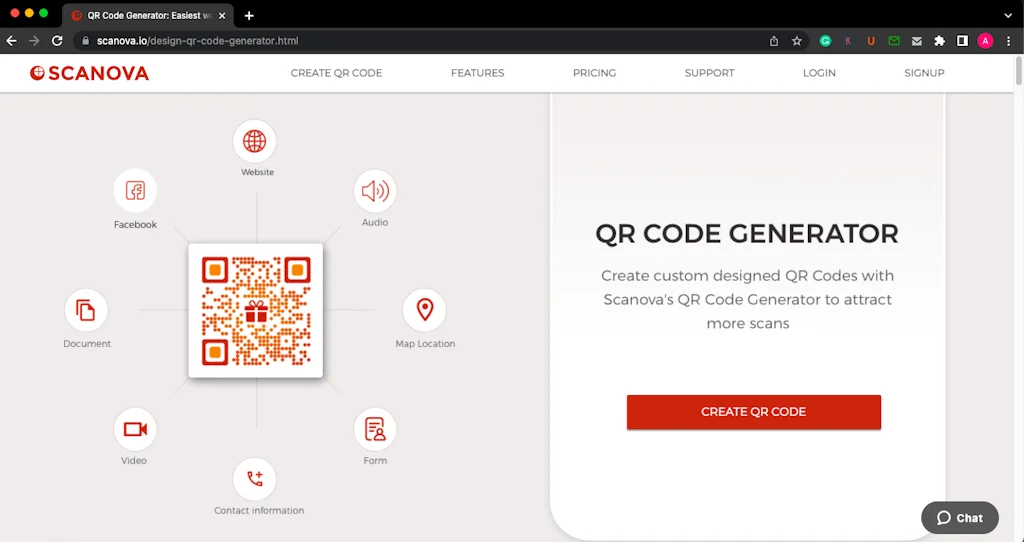 Scanova QR Code Generator screenshot 1 of 3