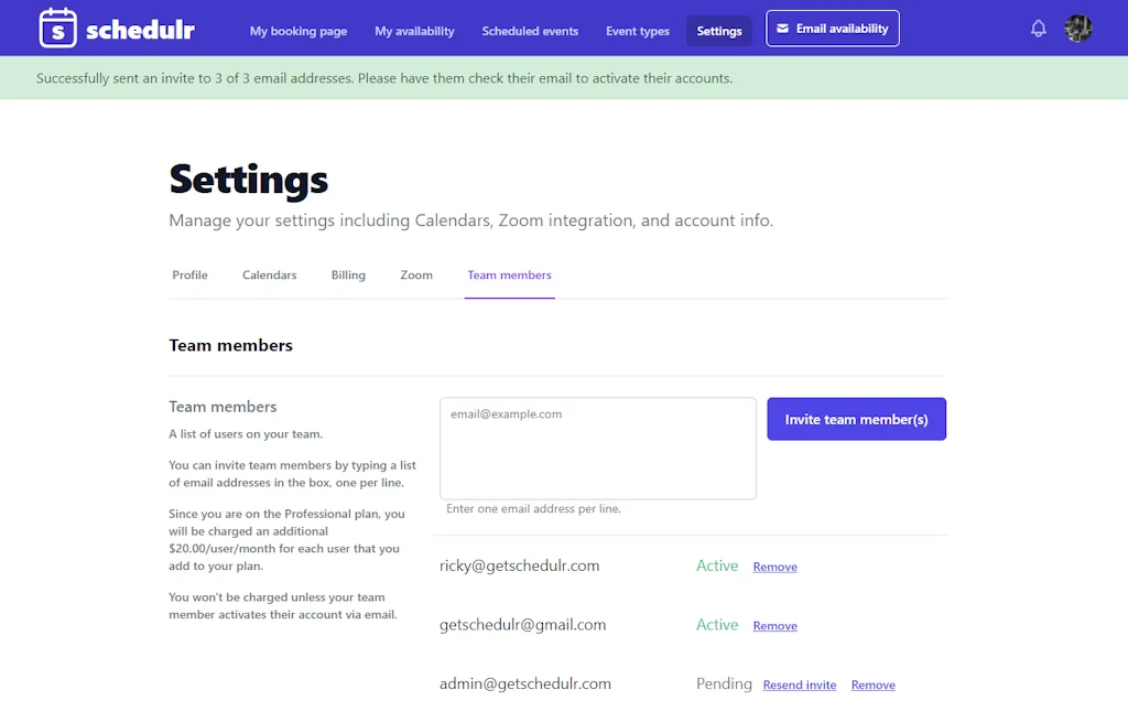 Schedulr screenshot 6 of 6