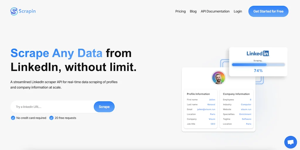 ScrapIn screenshot 1 of 6