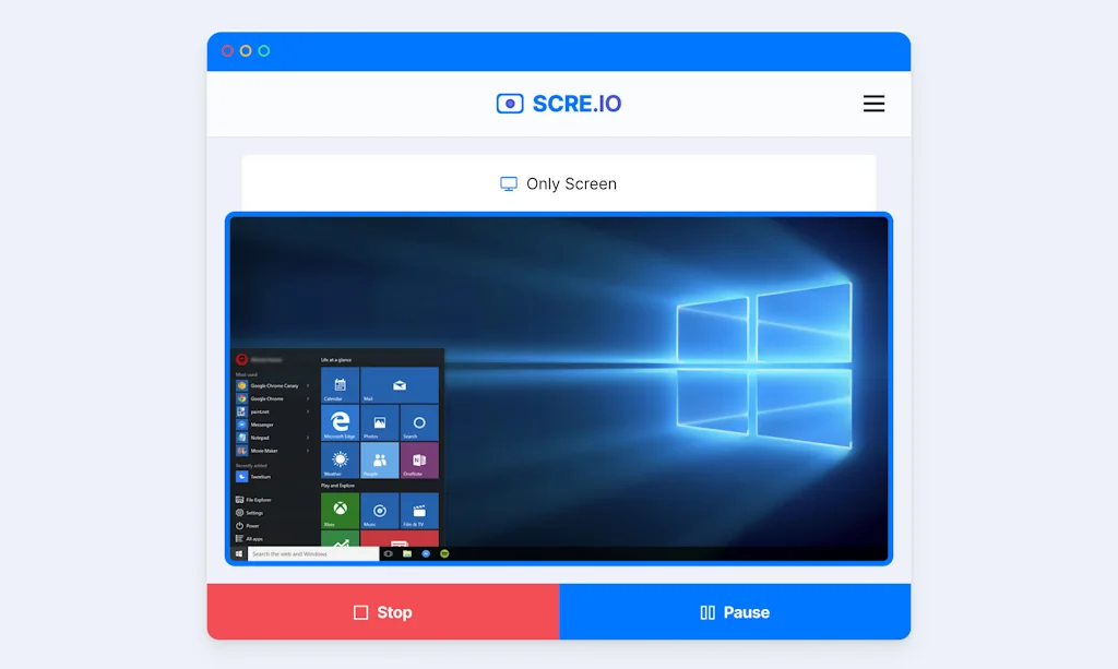 Scre.io - Screen Recorder screenshot 4 of 4