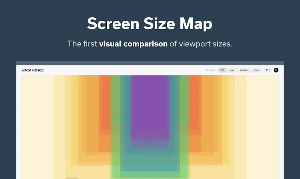 Screen Size Map screenshot 1 of 6