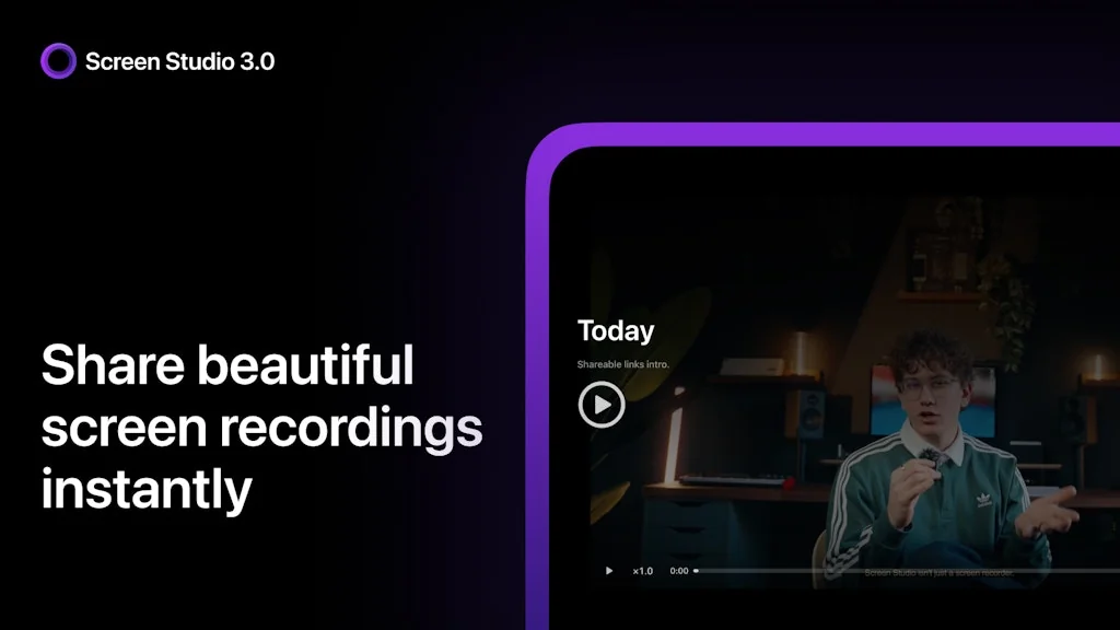 Screen Studio screenshot 1 of 6