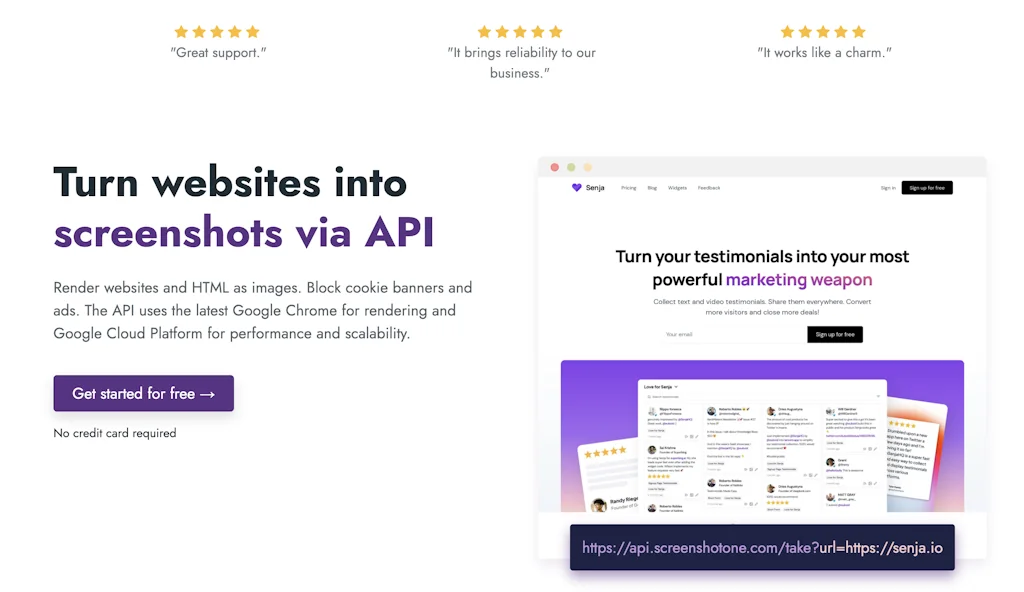ScreenshotOne screenshot 1 of 5